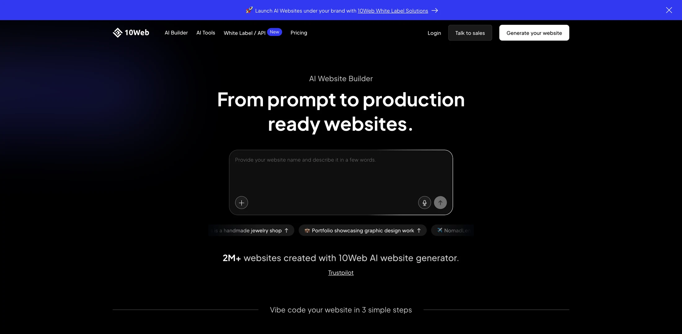10Web AI Website Builder Review: AI website builder for 2026