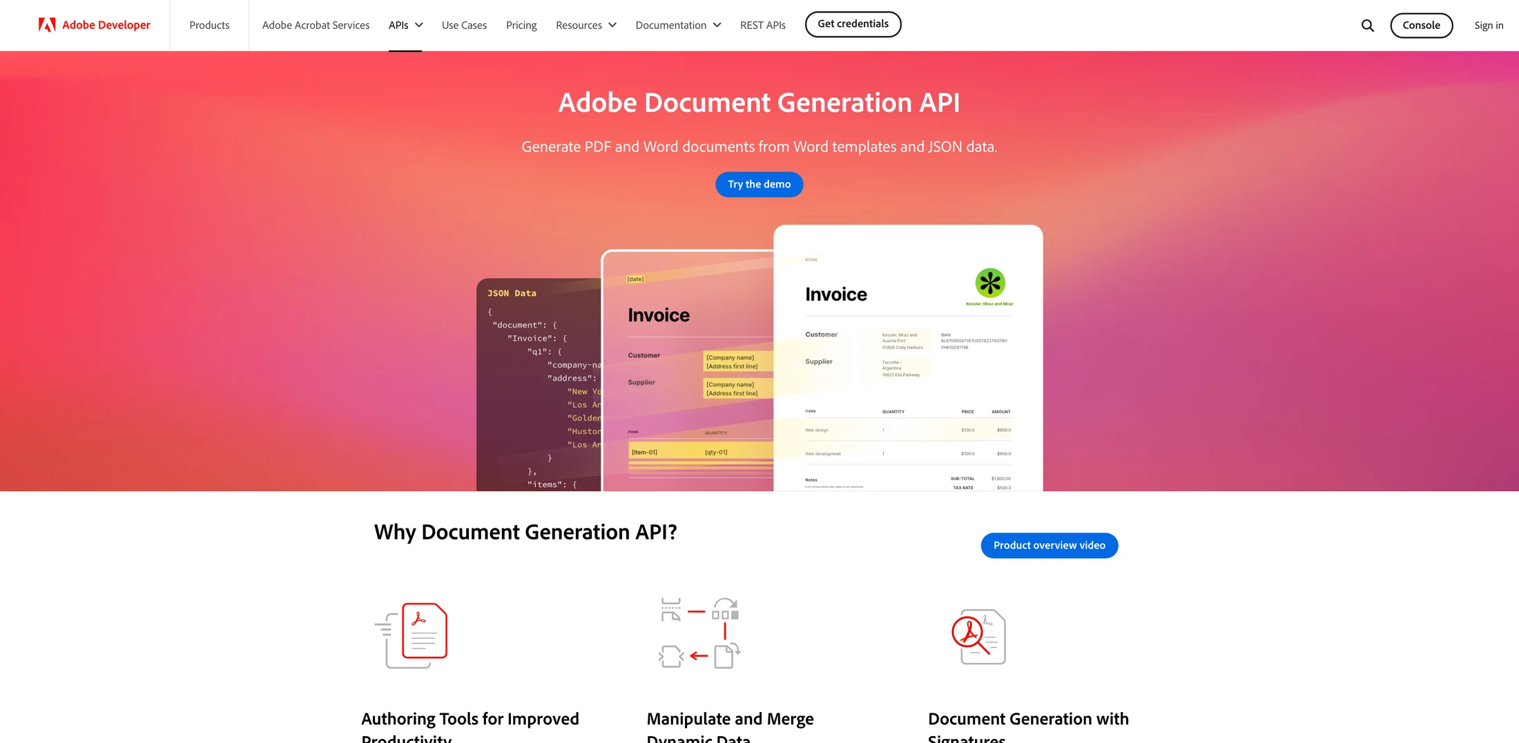 Adobe Document Generation API Review (2026): AI Document Generation
