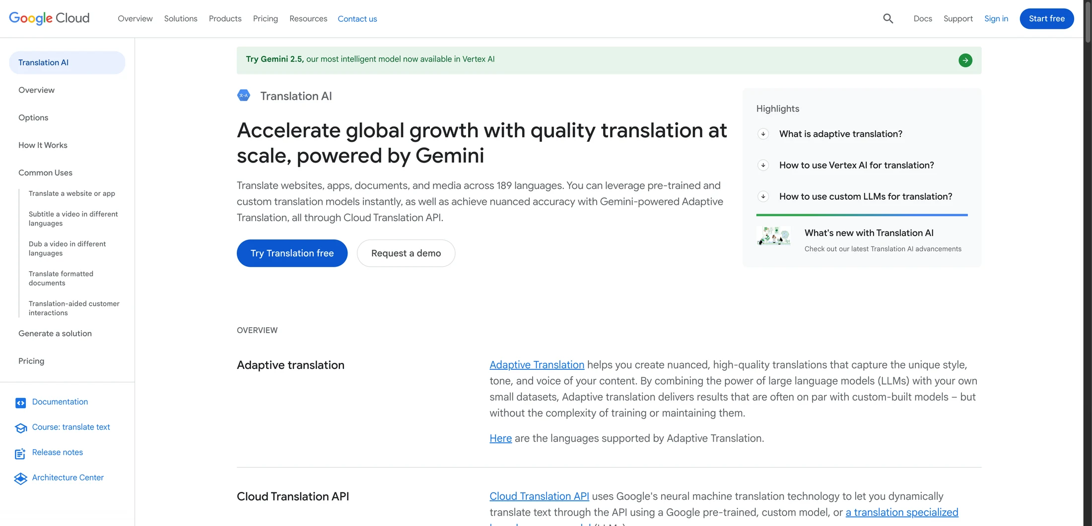 Google Cloud Translation Review (2026): Gemini, 189 Languages & Pricing