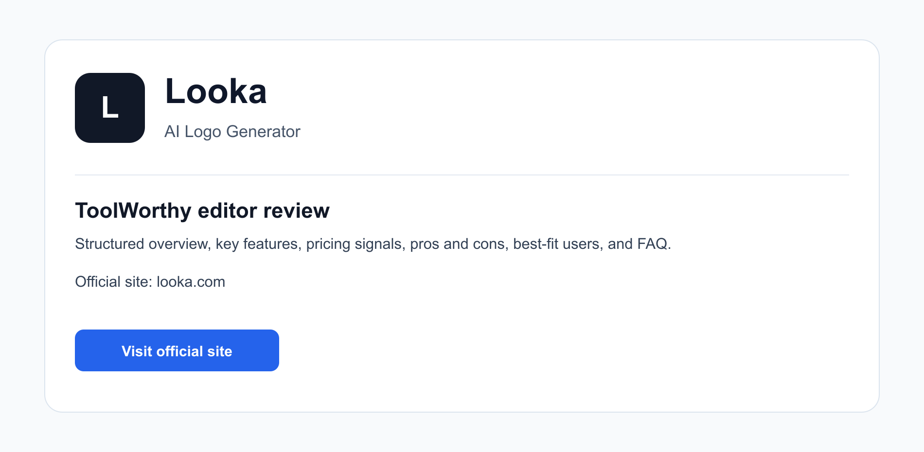 Looka Mob Looka Review: Features, Pricing, Best For