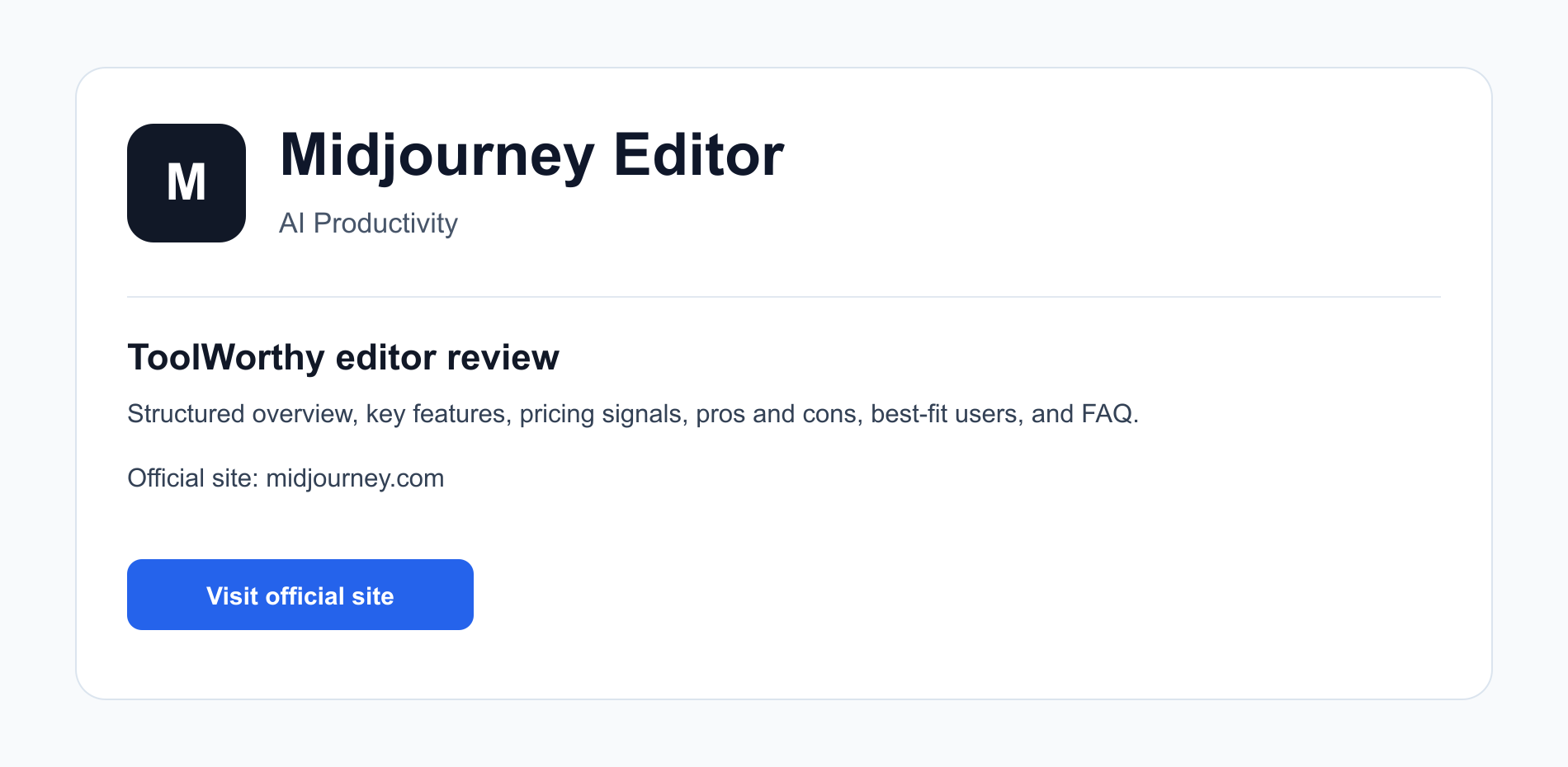 Midjourney Editor Review: Features, Pricing, Best For