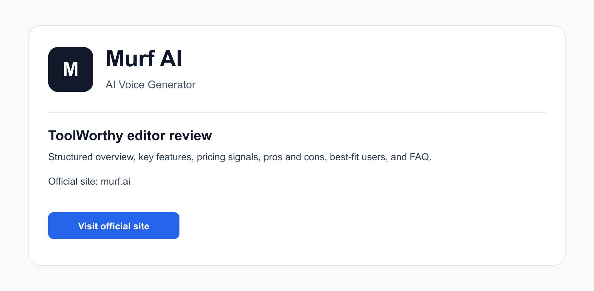 Murf AI Review: Features, Pricing, Best For