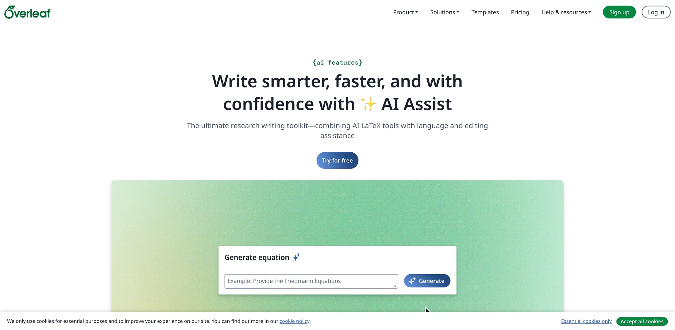 Overleaf AI Review: Features, Pricing, Best For