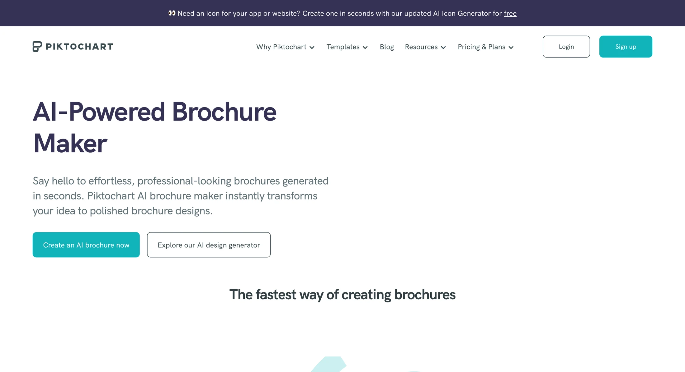 Piktochart AI Review 2026: AI Infographic & Brochure Maker