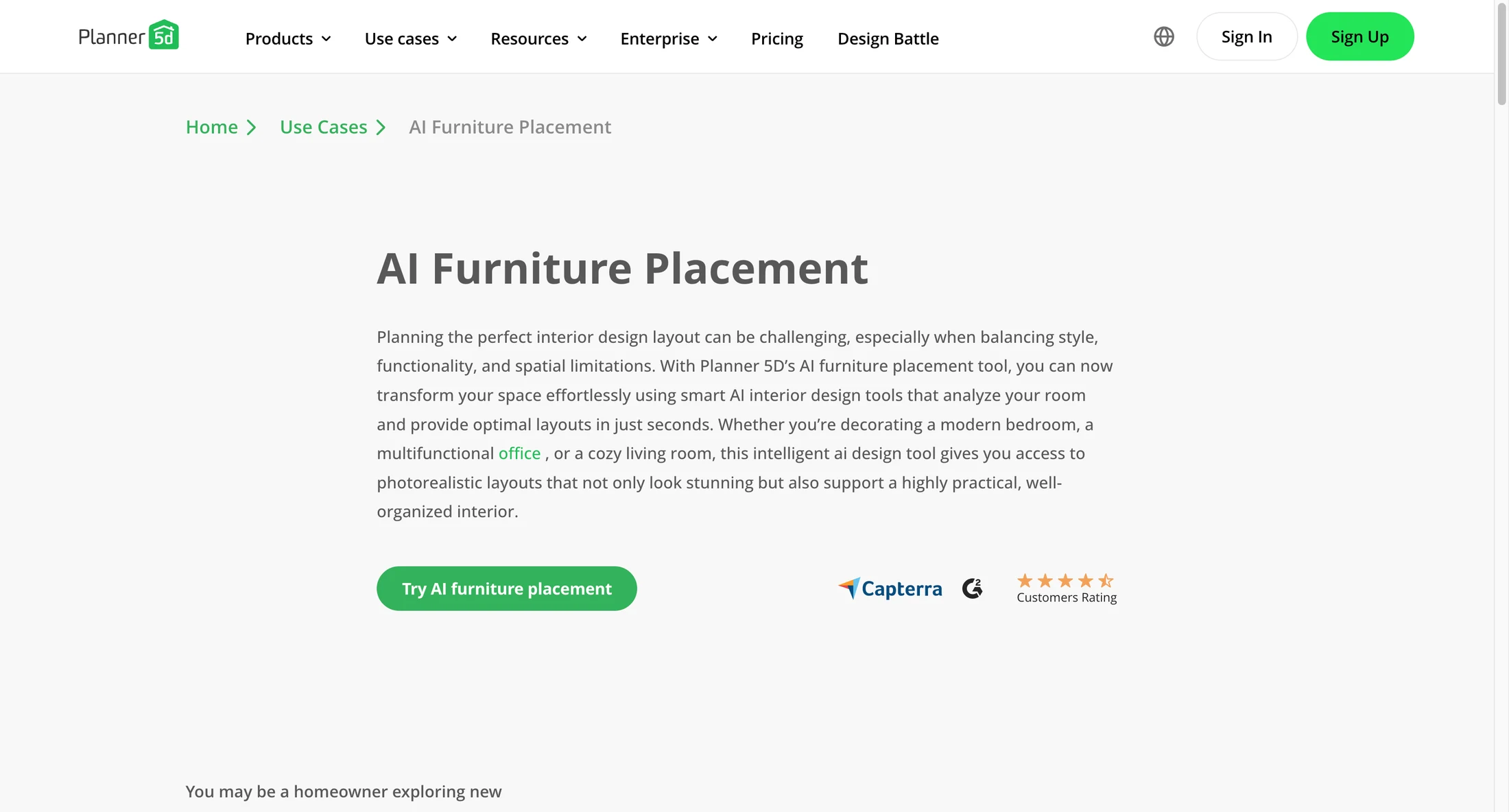 Planner 5D Review 2026: AI Furniture Placement