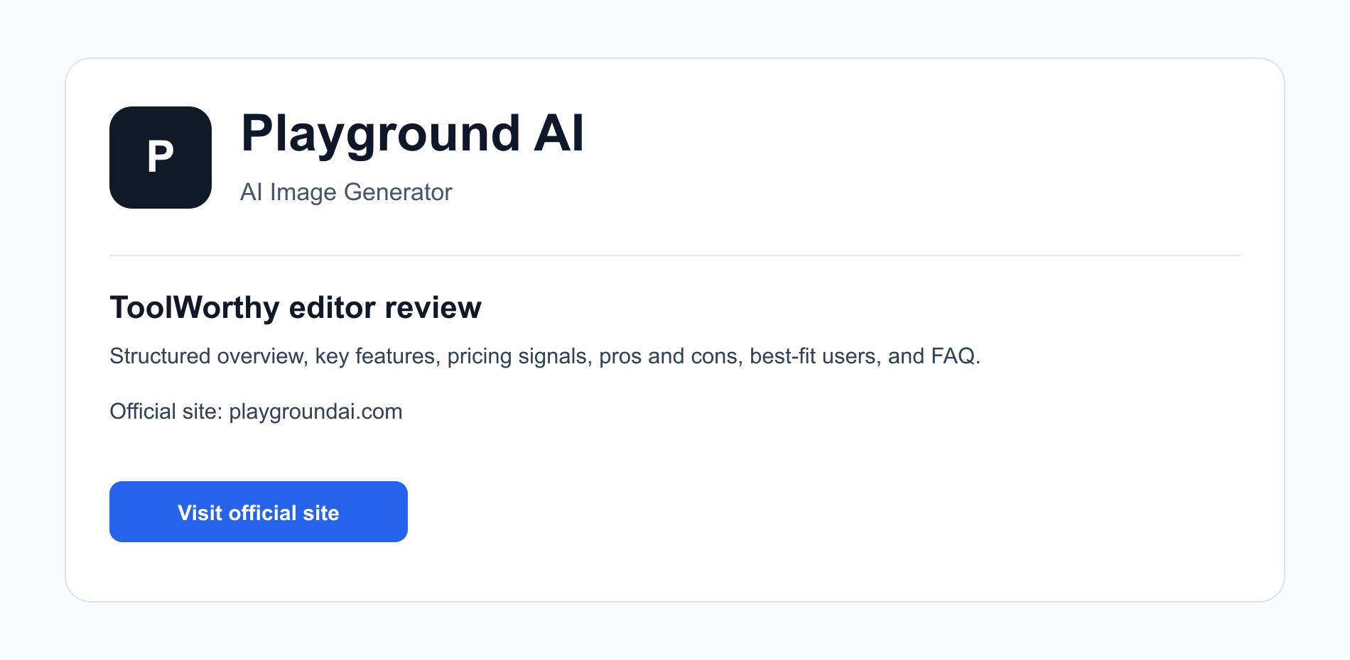Playground AI Review: Features, Pricing, Best For