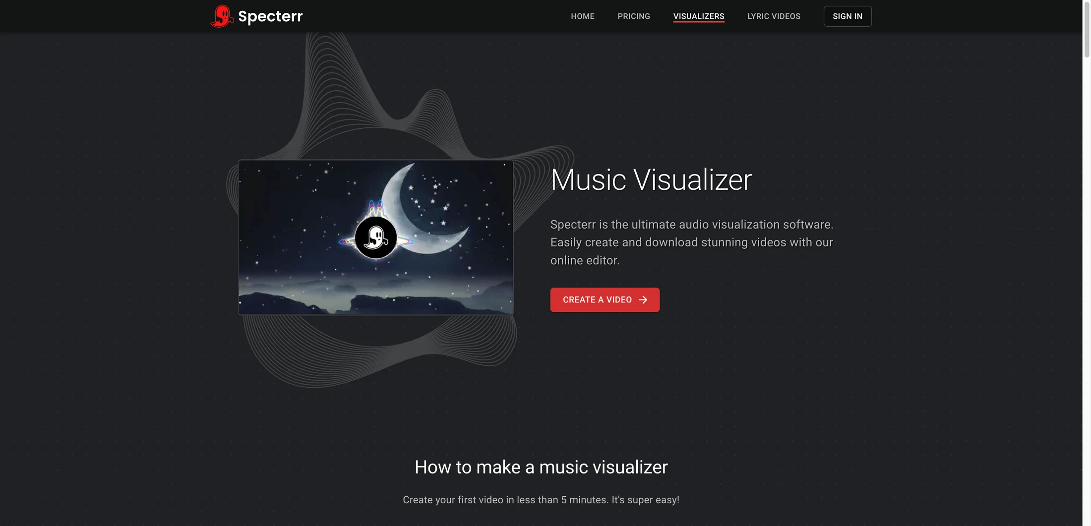 Specterr Music Visualizer Review (2026): Free Exports, Plans & Music ...